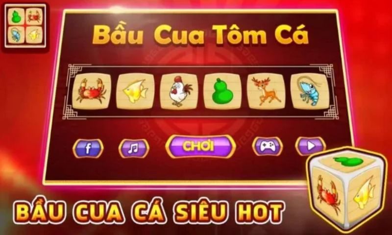 Khái quát về trò chơi bầu cua